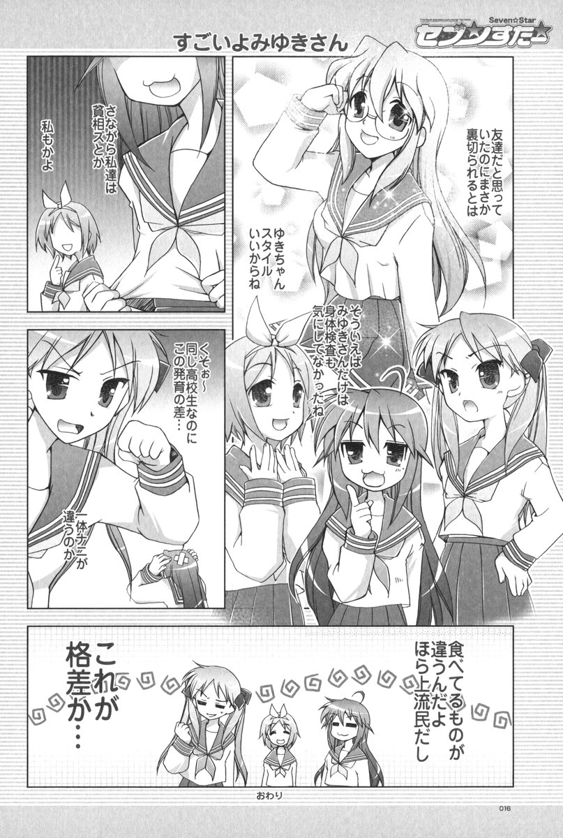 (C72) [GUNP (杜講一郎、さくらあかみ)] セブン☆すたー (らき☆すた)