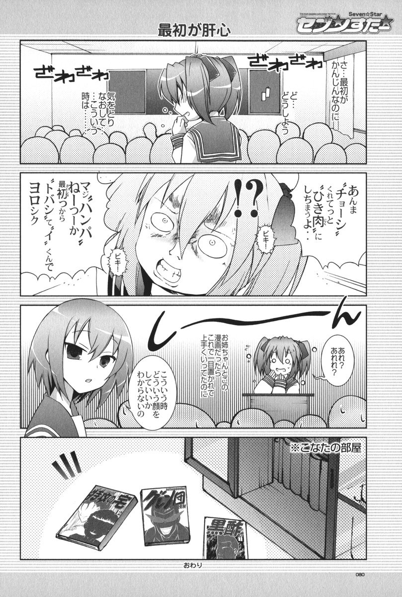 (C72) [GUNP (杜講一郎、さくらあかみ)] セブン☆すたー (らき☆すた)