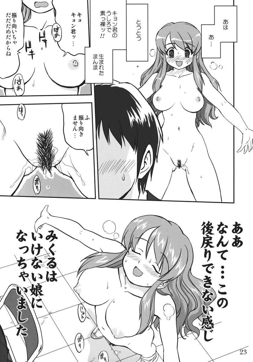 (C73) [蛸壷屋 (TK)] みっくみくるんるん (涼宮ハルヒの憂鬱)