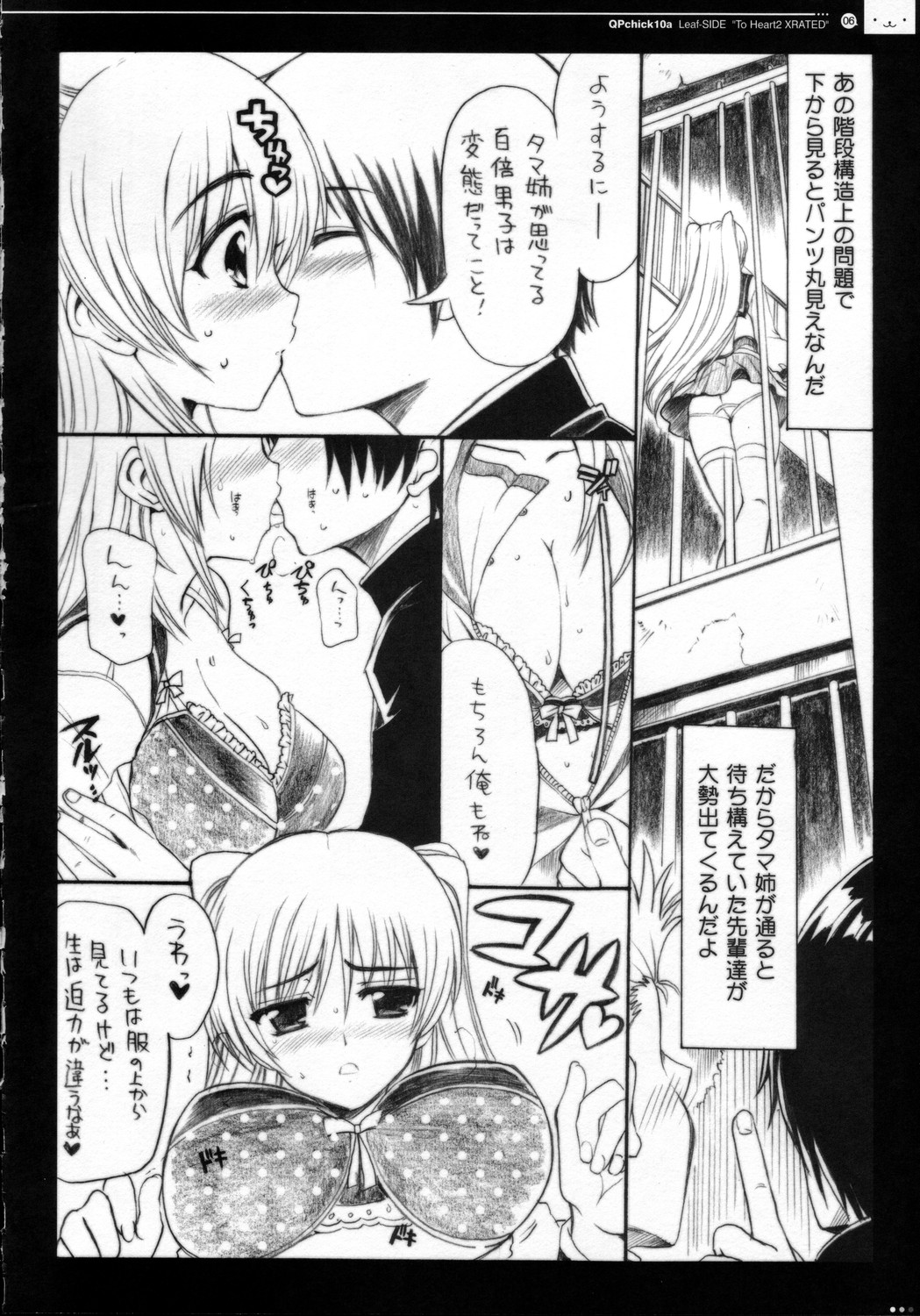 (C69) [QP：flapper (ピメコ, トメ太)] QPchick10a Leaf-SIDE -Re:Re:CHERRY- (トゥハート2)
