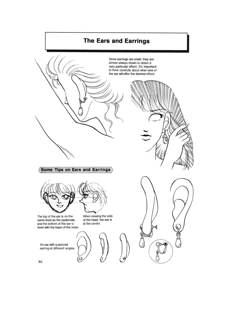 林光-女性のマンガキャラクターを描くためのテクニック