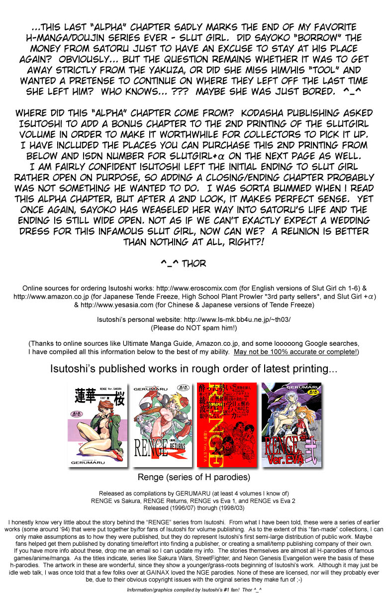 [ISUTOSHI] スラット女+α [英訳]