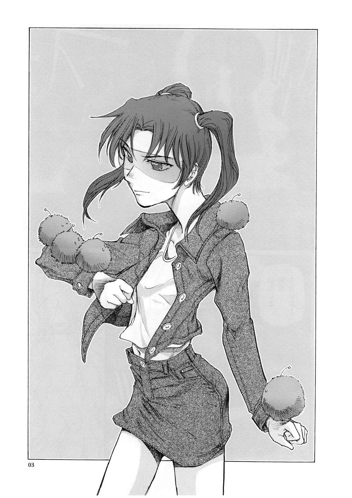 (C73) [沖縄体液軍人会 (安永航一郎)] 臀納コイル (電脳コイル)