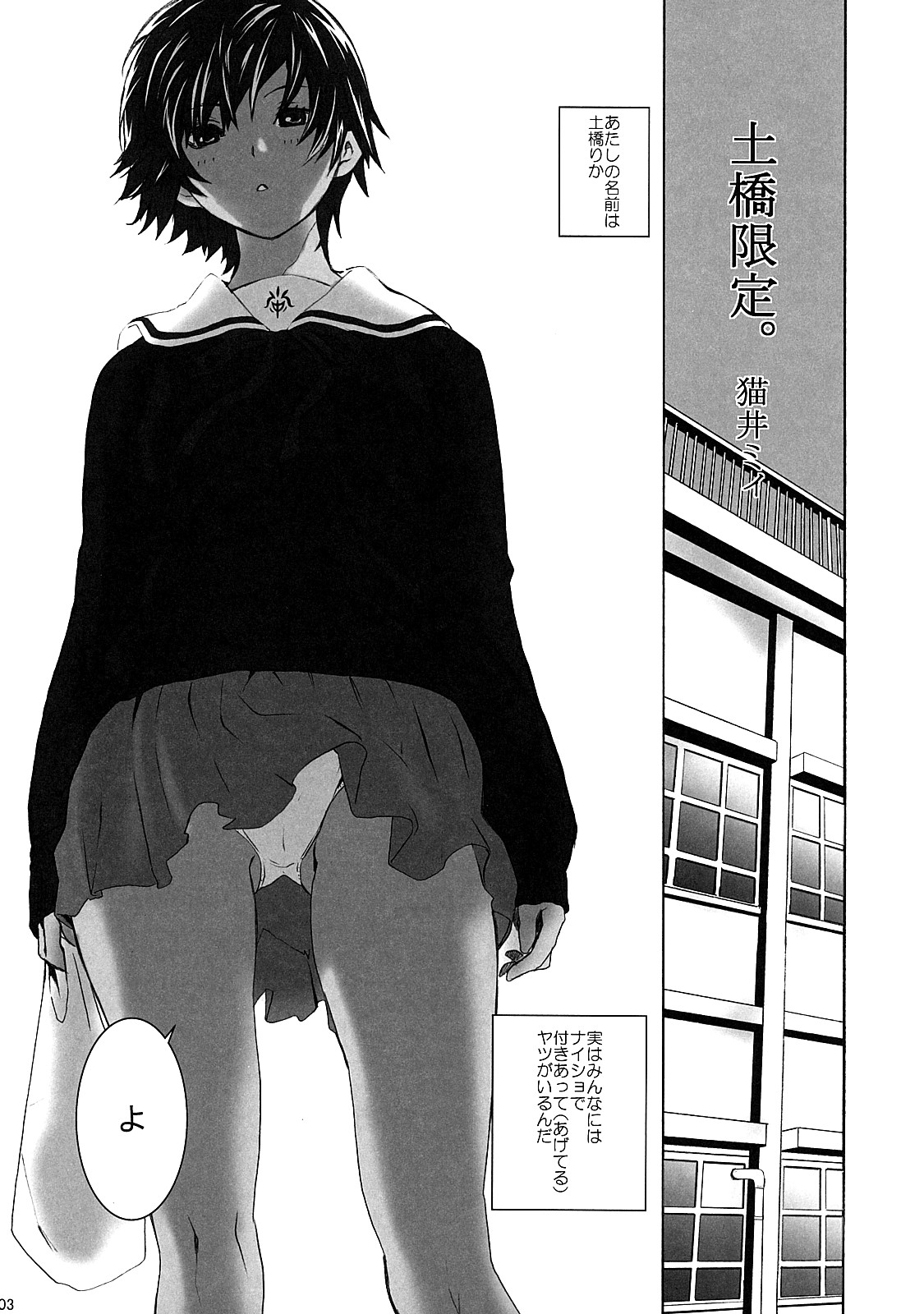 (C73) [マンガスーパー (猫井ミィ)] 土橋限定。 (初恋限定)
