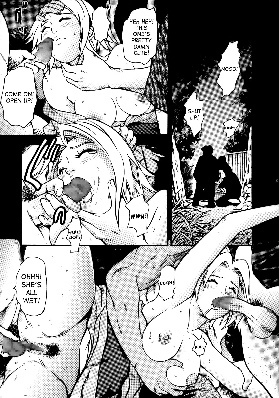 (サンクリ33) [Studio★ParM (寿宴、丹下スズキ)] PM11 淫忍奴隷 (NARUTO -ナルト-) [英訳]