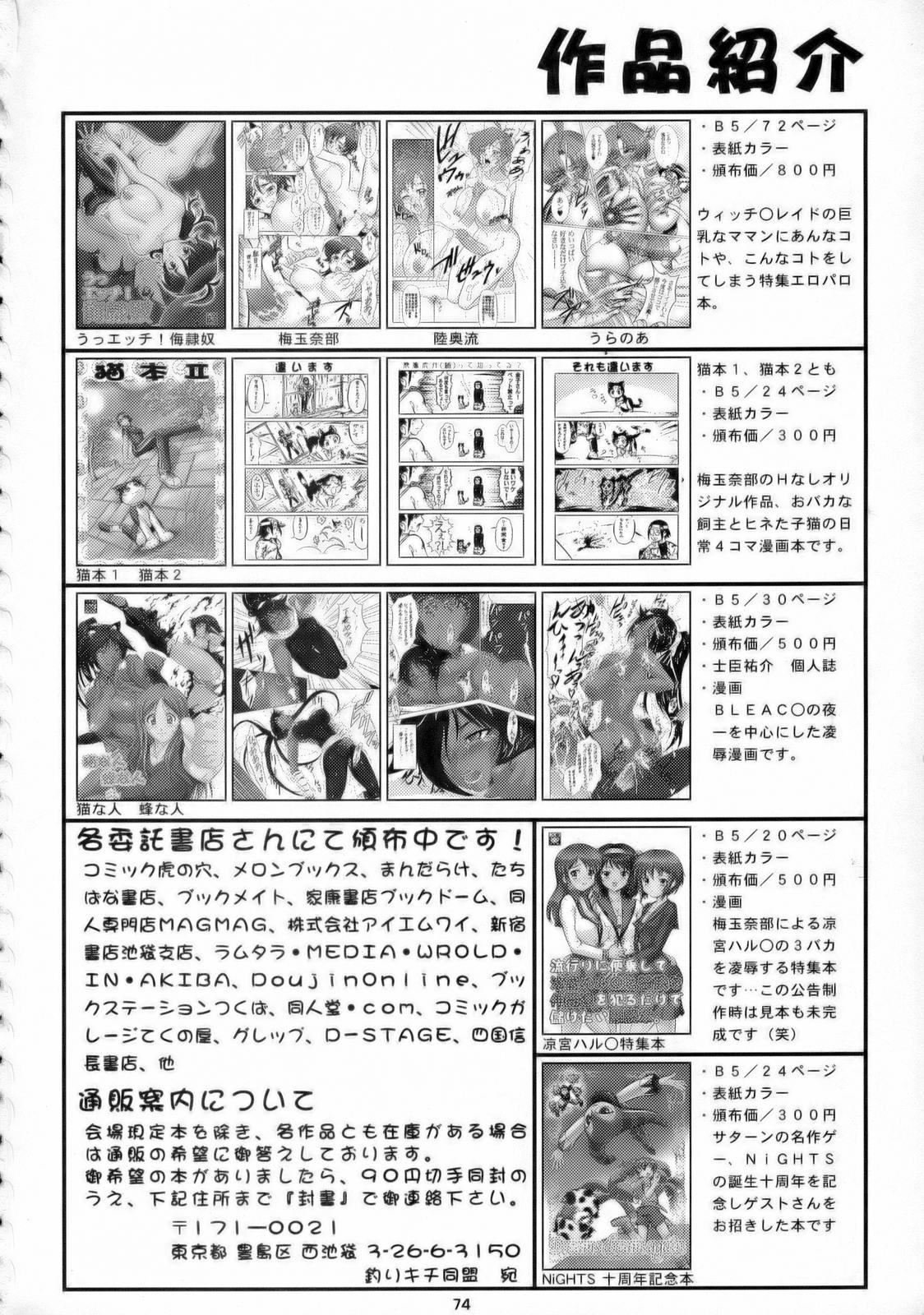 (C70) [釣りキチ同盟 (よろず)] うっエッチ！侮隷奴 (ウィッチブレイド)