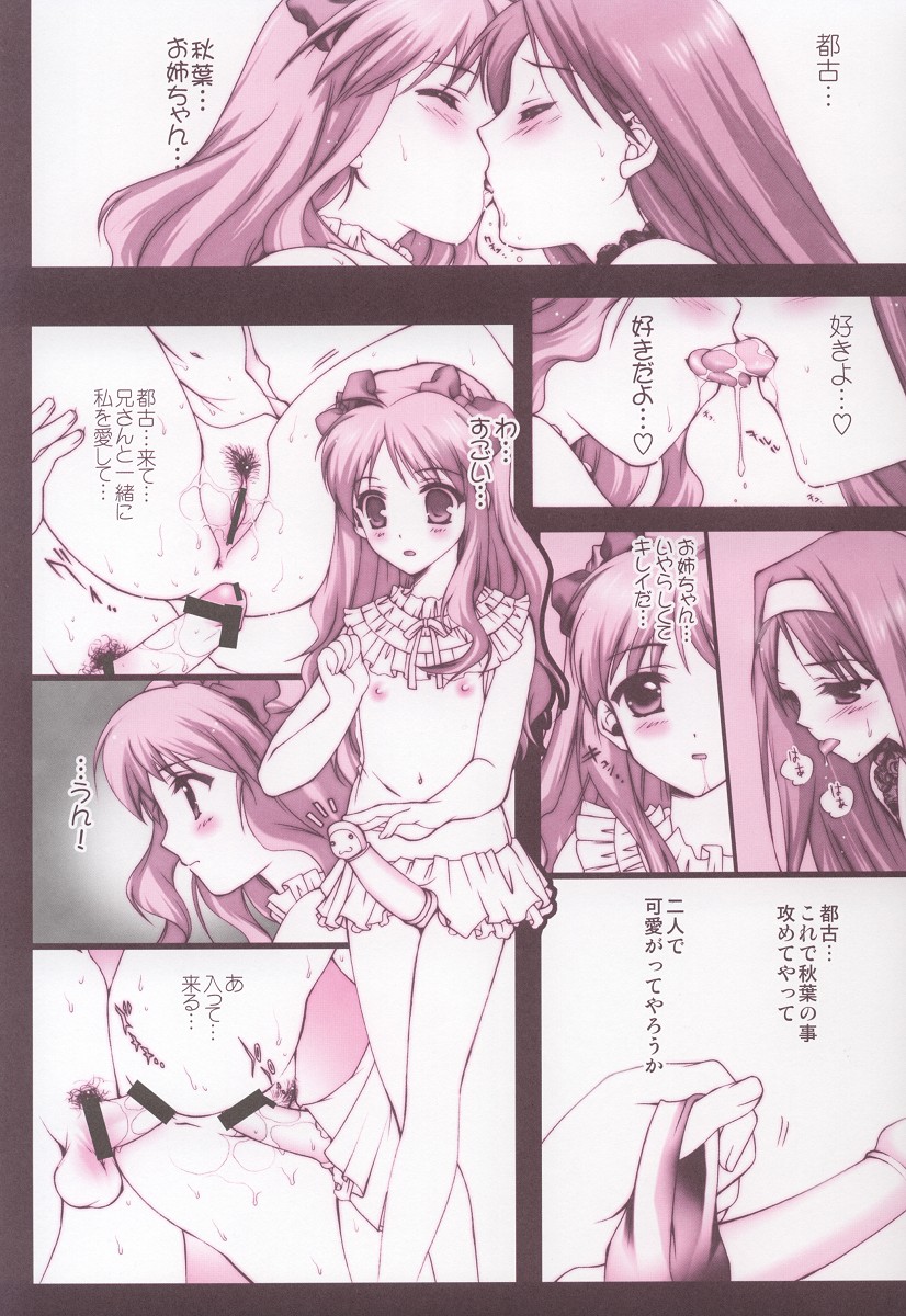(C63) [恋愛漫画家 (鳴瀬ひろふみ)] おにいちゃんおうえん隊 (月姫)