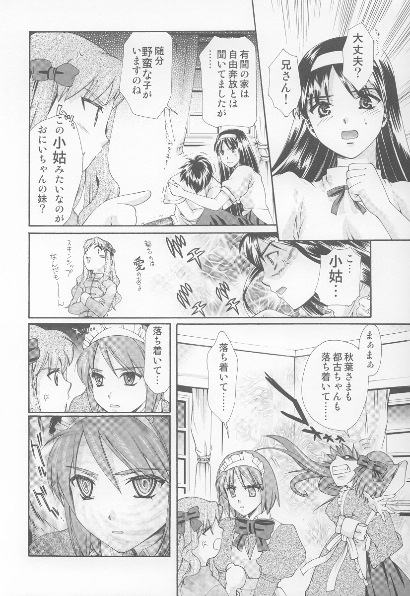(C63) [恋愛漫画家 (鳴瀬ひろふみ)] おにいちゃんおうえん隊 (月姫)