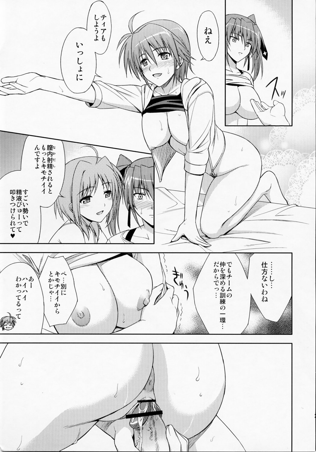 (C72) [Type-G (イシガキタカシ)] CROSS 4 (魔法少女リリカルなのはStrikerS)