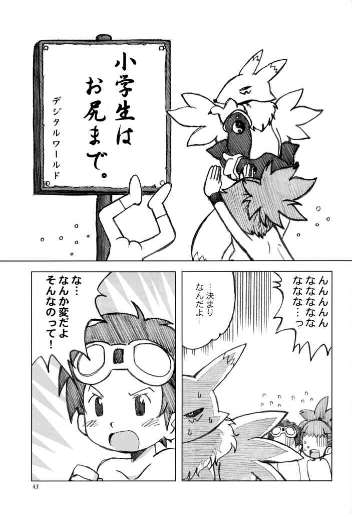 [うっかり堂 (稲荷さつき, 島津いさみ)] らぶらぶふぁにぃ (デジモンアドベンチャー02)