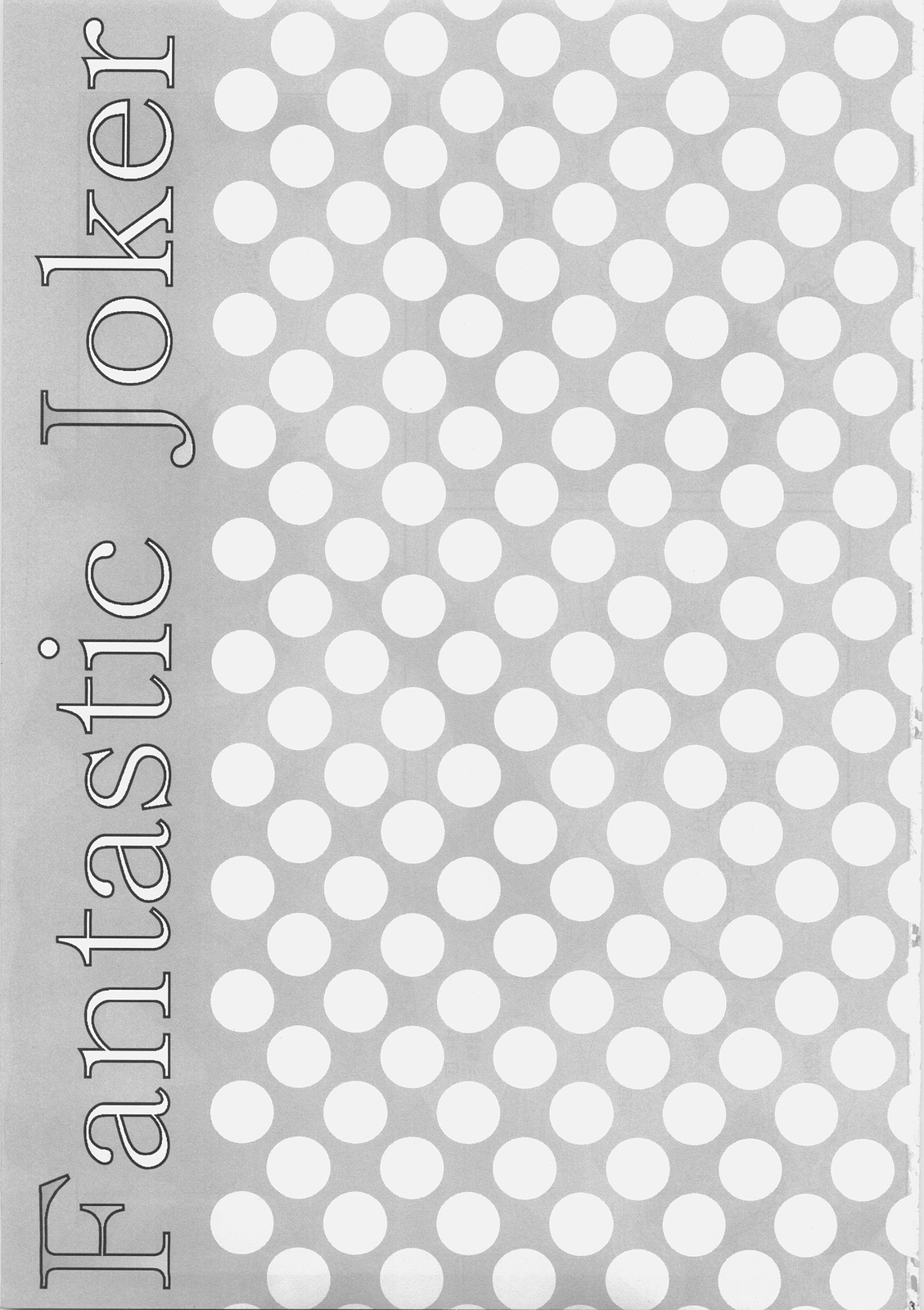 (C70) [MILK BAR (シロガネヒナ)] Fantastic Joker (Fate/hollow ataraxia)