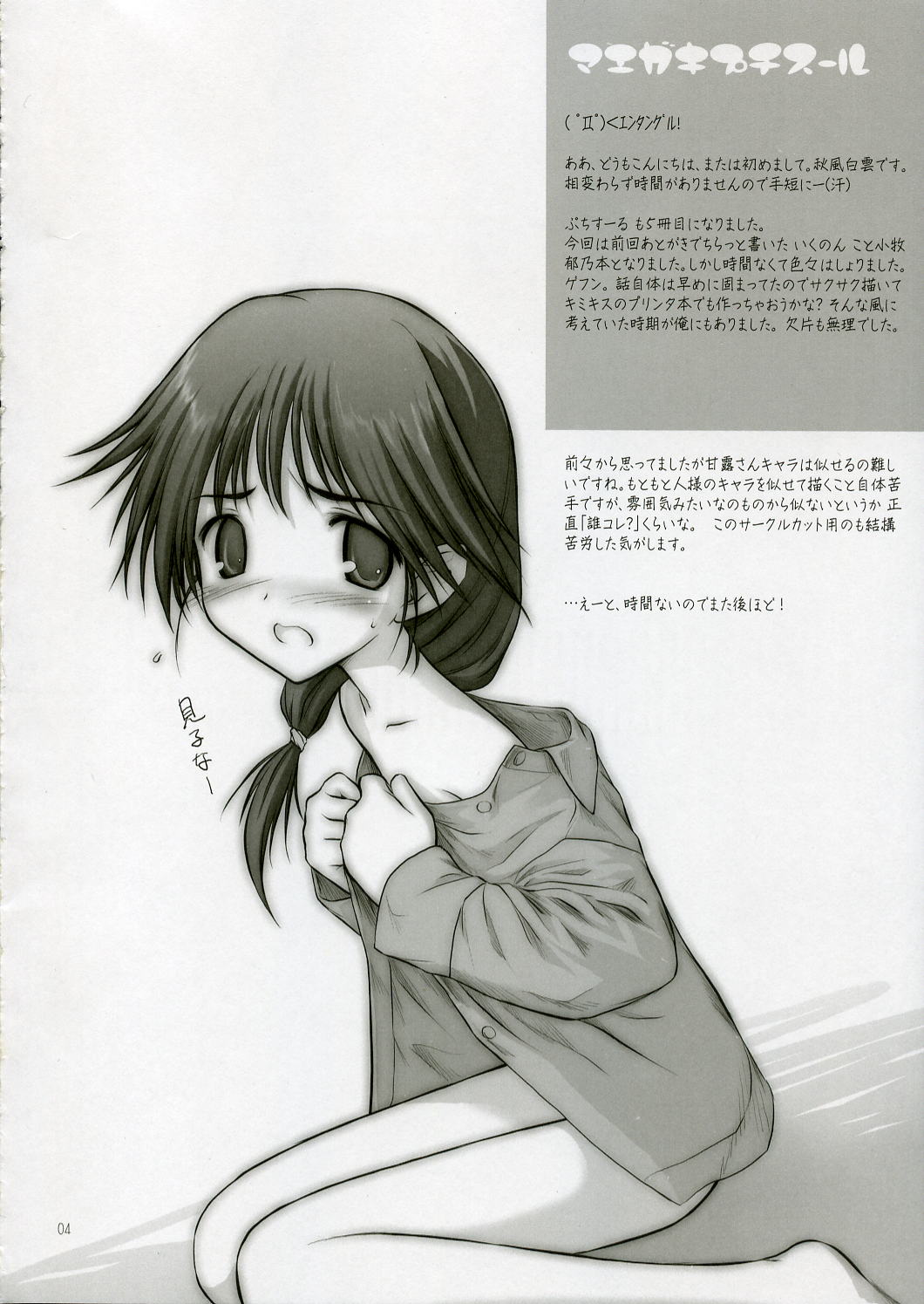 (C70) [Pazzo S.P. (秋風白雲)] プチスール5 (トゥハート2)