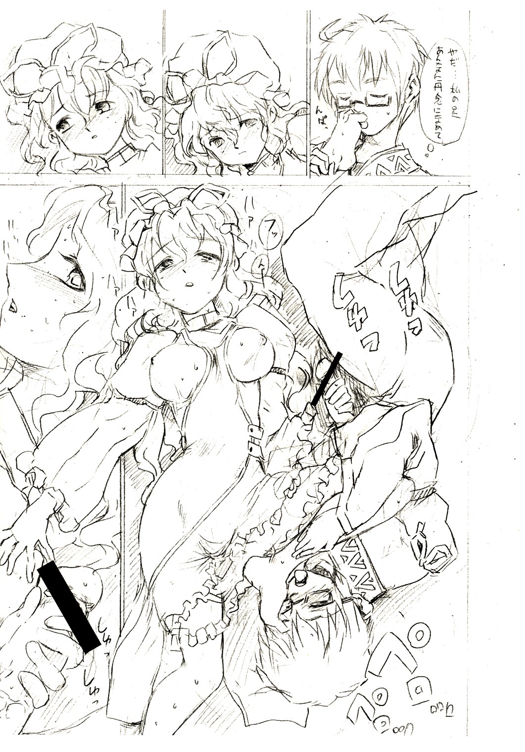 (例大祭 2) [PARANOIA CAT (藤原俊一)] 東方浮世絵巻 八雲紫 PREVIEW版 (東方Project)