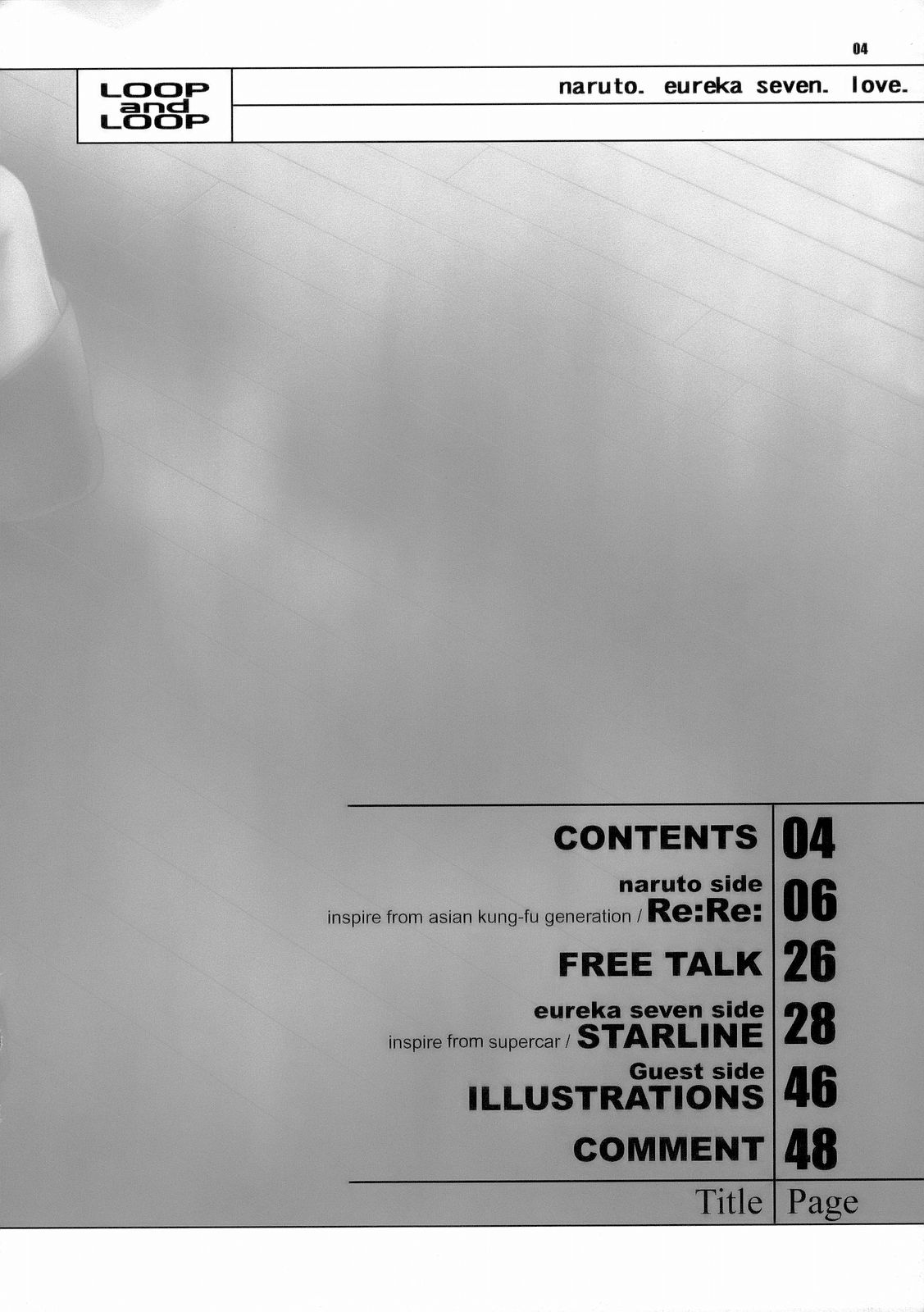 (C70) [CELLULOID-ACME (チバトシロウ, 猫井ミィ, 猫又なおみ)] LOOP and LOOP (ナルト, エウレカセブン)