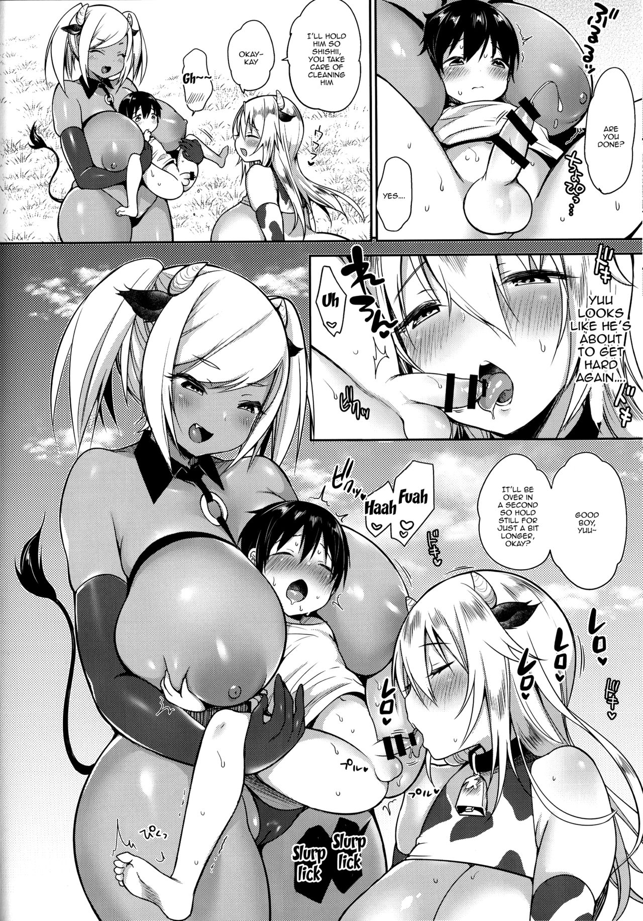 (C94) [スーパーイチゴチャン (みさおか)] まきばのぼにゅうにっき♡♡ 2 [英訳]