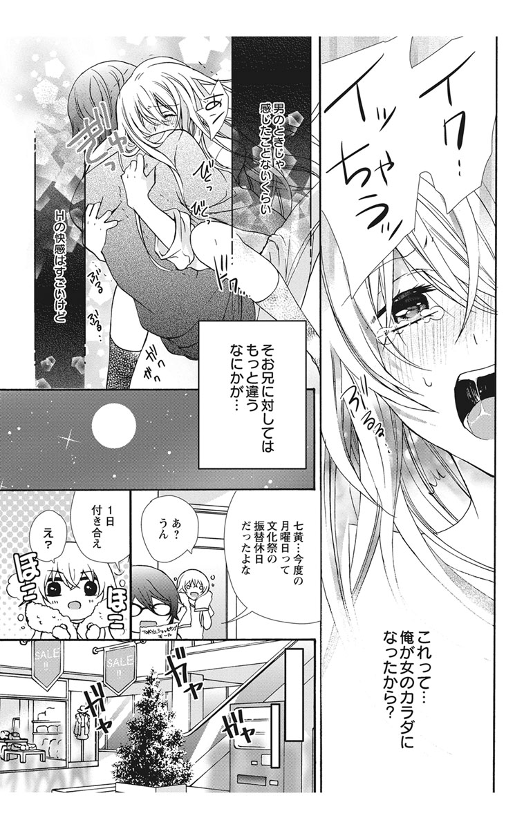 [真黒皇子] にょたえっち。2 ～やっぱり俺、女のカラダで義兄と恋をしています～ [DL版]