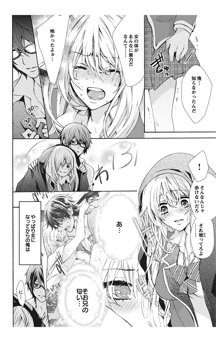 [真黒皇子] にょたえっち。1 ～俺、女のカラダで義兄と恋をしています～ [DL版]