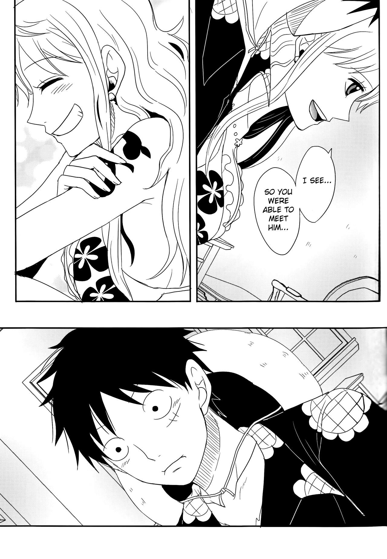 (大阪 大宴海!3) [ぷっちゅ (越川リューカ)] 恋力風車 (ワンピース) [英訳]