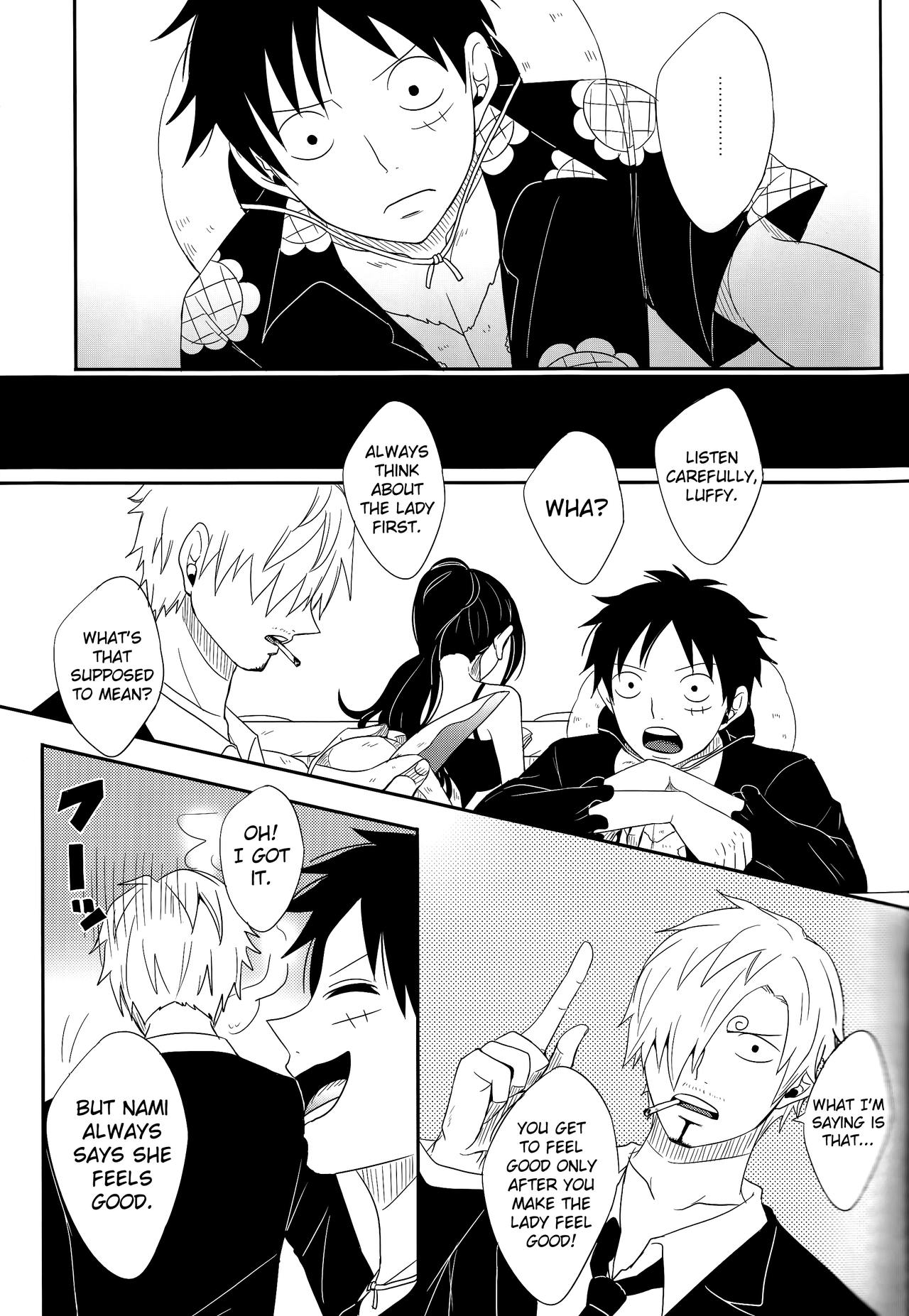 (大阪 大宴海!3) [ぷっちゅ (越川リューカ)] 恋力風車 (ワンピース) [英訳]