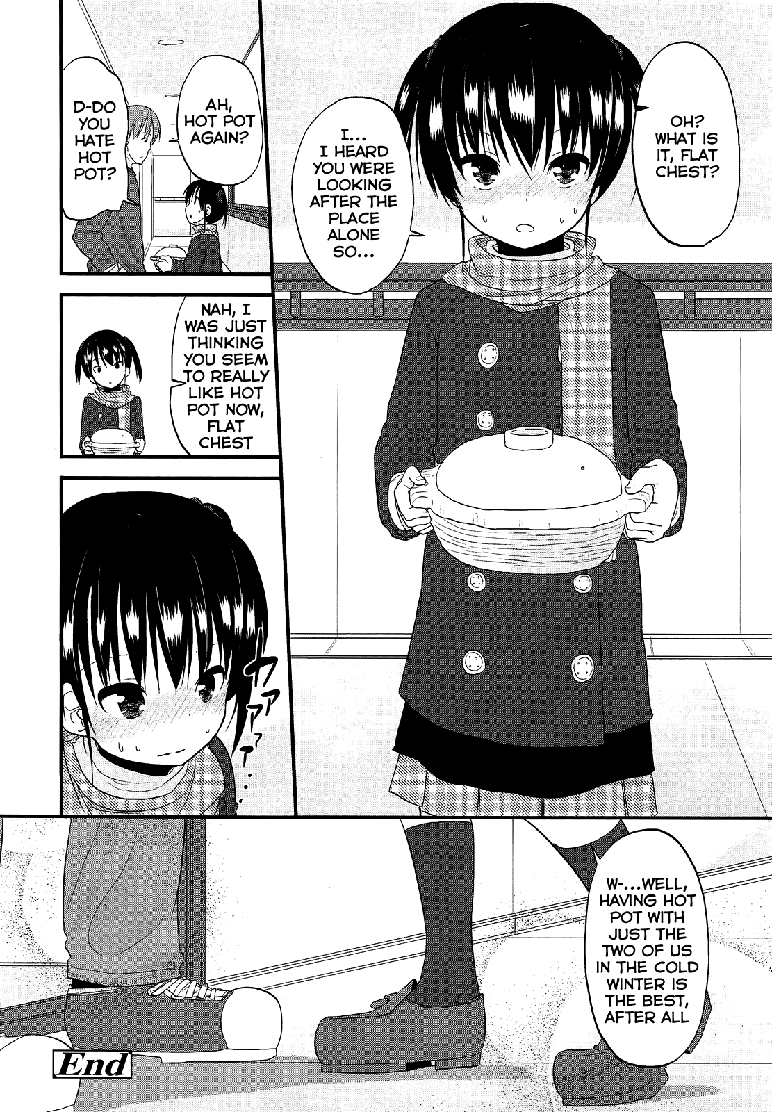 [冬野みかん] おなべのきせつ (COMIC LO 2013年3月号) [英訳]
