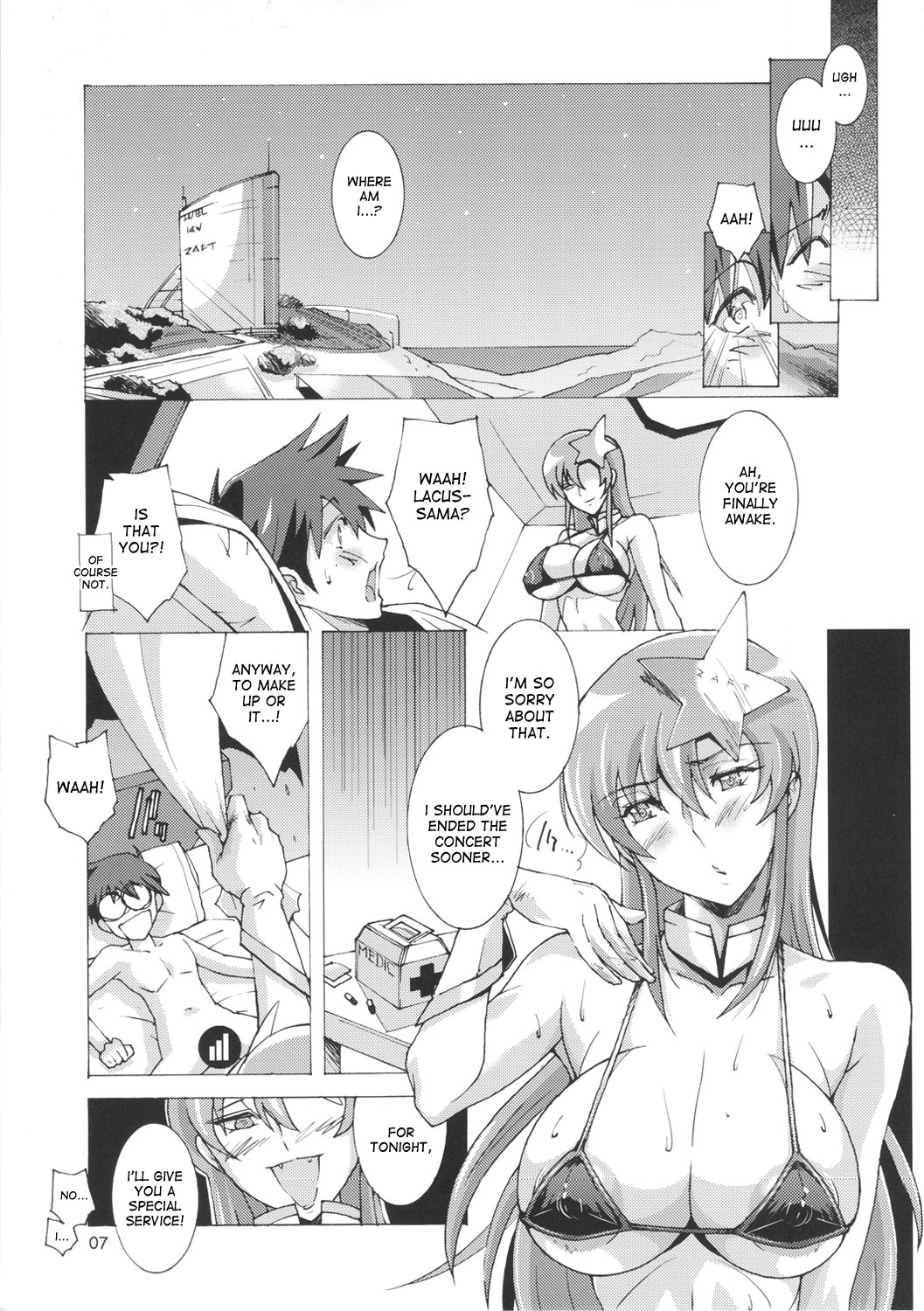 (C81) [俺軍 (縛夏奈)] SQUAD GIRL (ガンダムSEED DESTINY) [英訳]