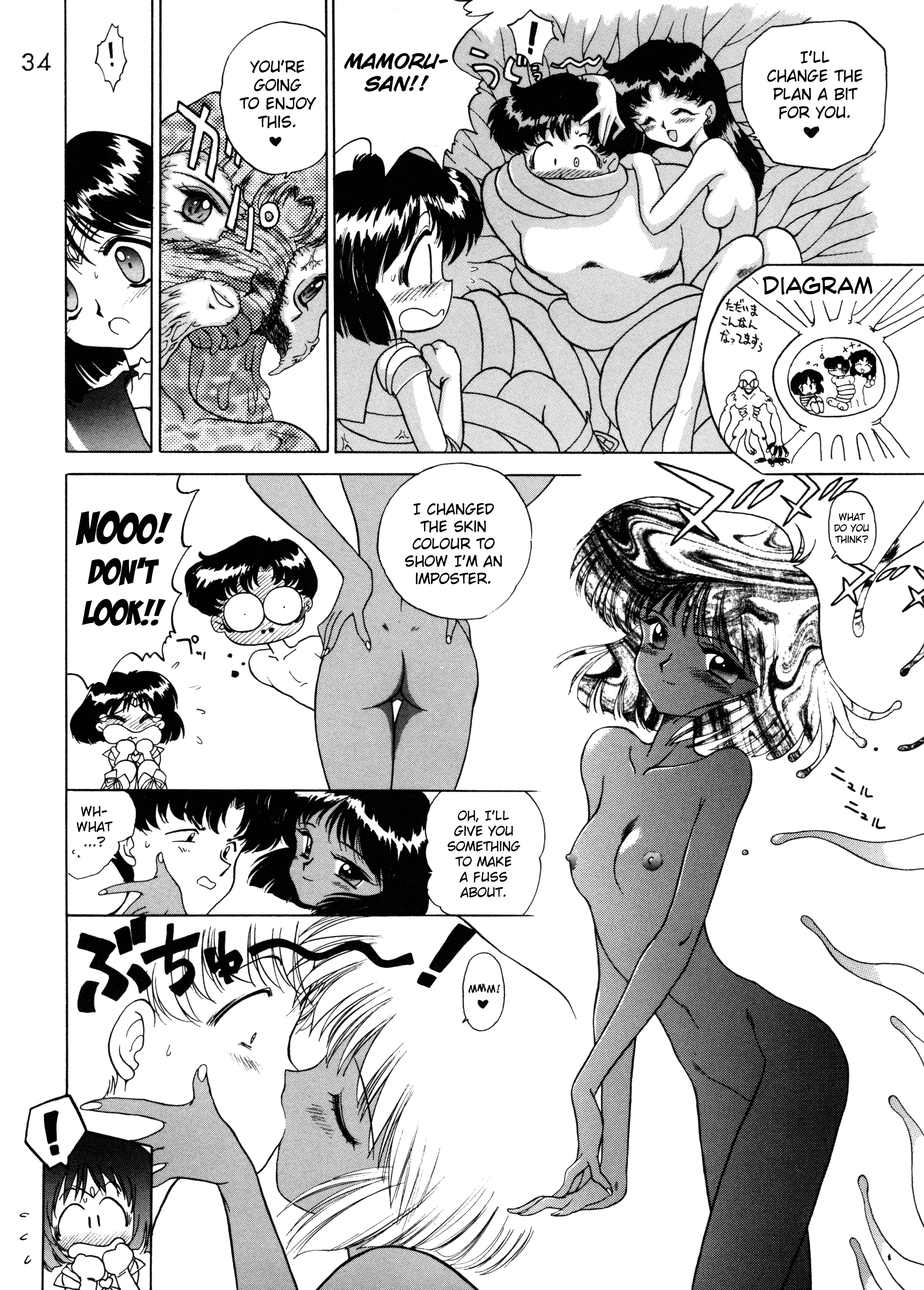 (C58) [BLACK DOG (黒犬獣)] ゴールド・エクスペリエンス (美少女戦士セーラームーン) [英訳]