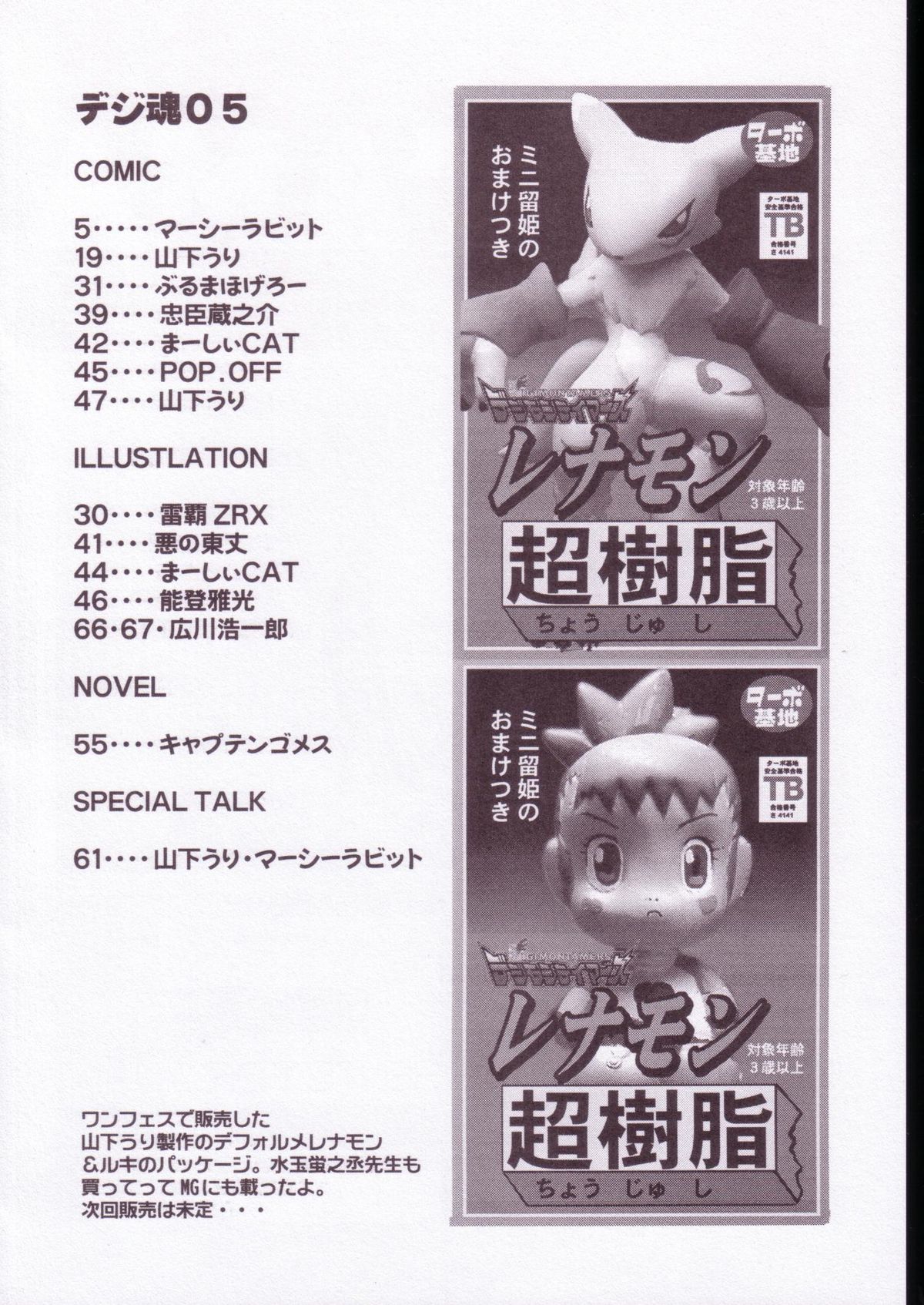 (サンクリ19) [INFINITY-FORCE (よろず)] デジ魂05 (デジモンアドベンチャー) [英訳] [ページ欠落]