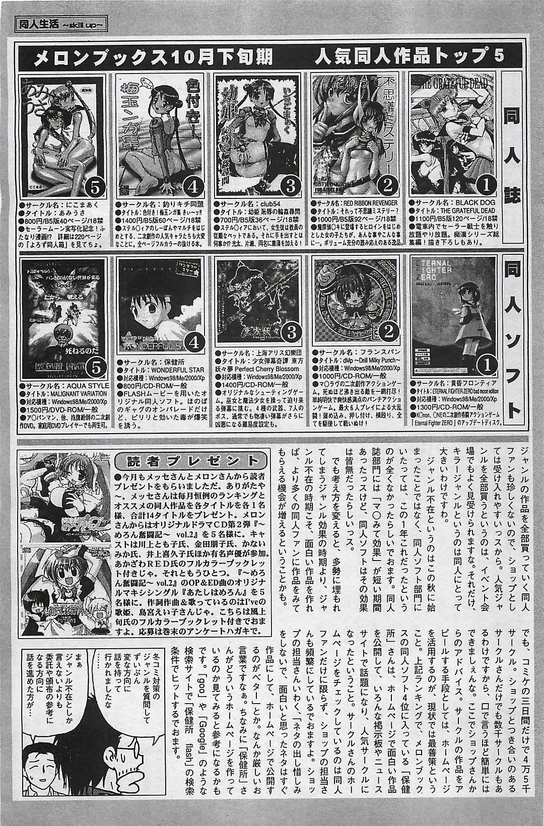 COMIC ペンギンクラプ山賊版 2003年12月号