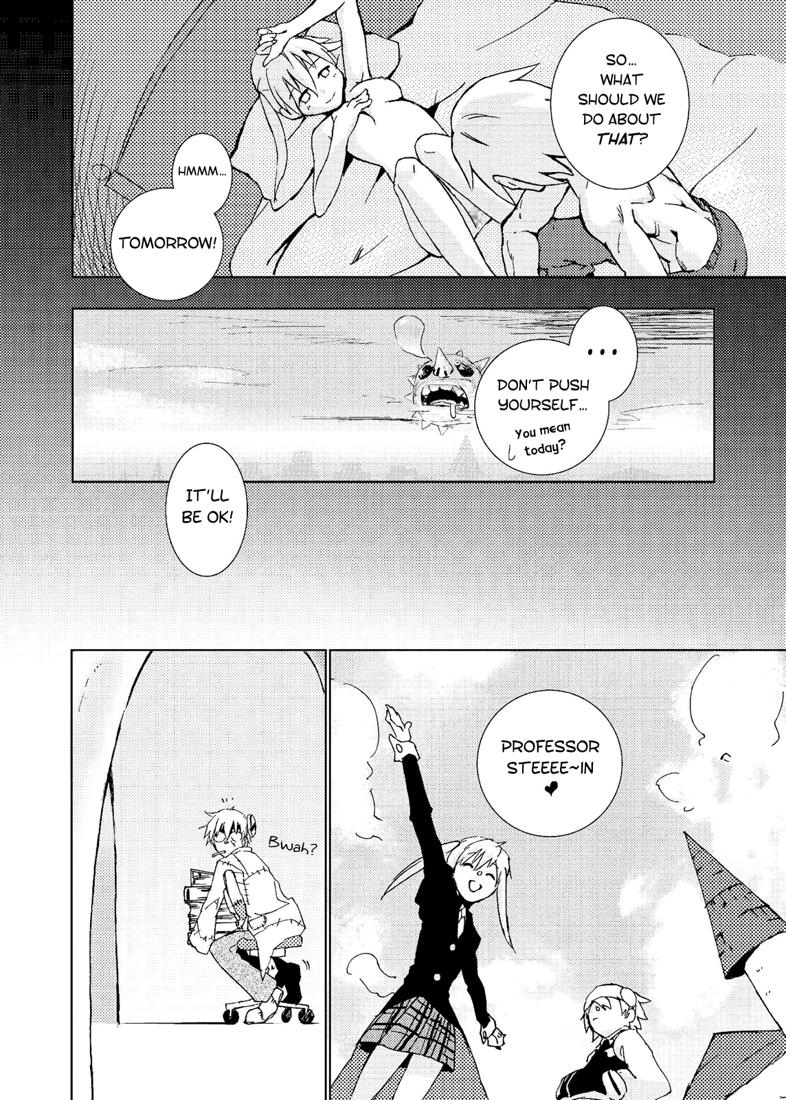 [バカトハサミ (塚井ヨウ)] Love and Power (ソウルイーター) [英訳]