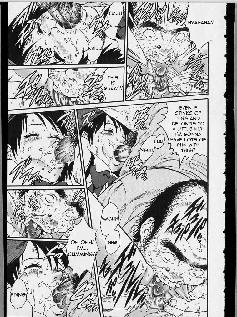 [梁川理央] 段ボール少女 (禁じられた遊び) [英訳]