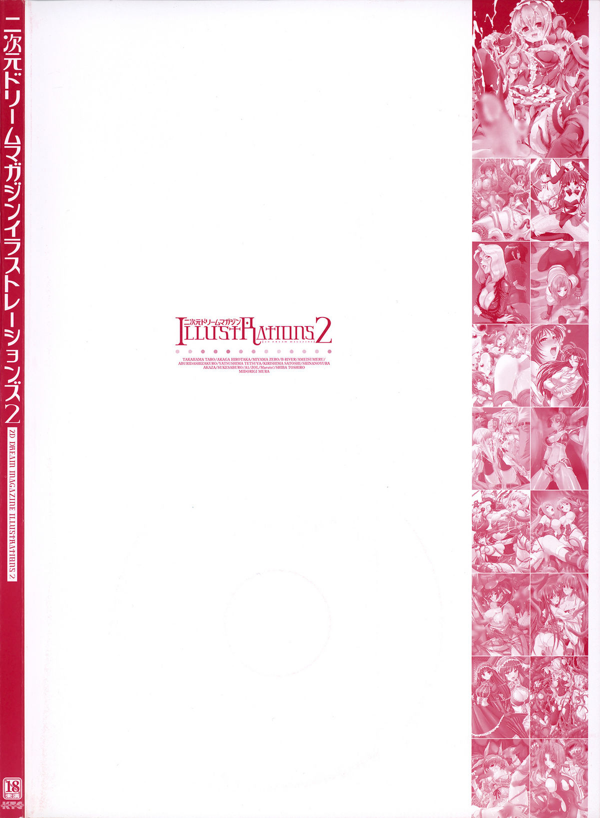 [イラスト集] 二次元ドリームマガジンイラストレーションズ2 [2008-12-22]