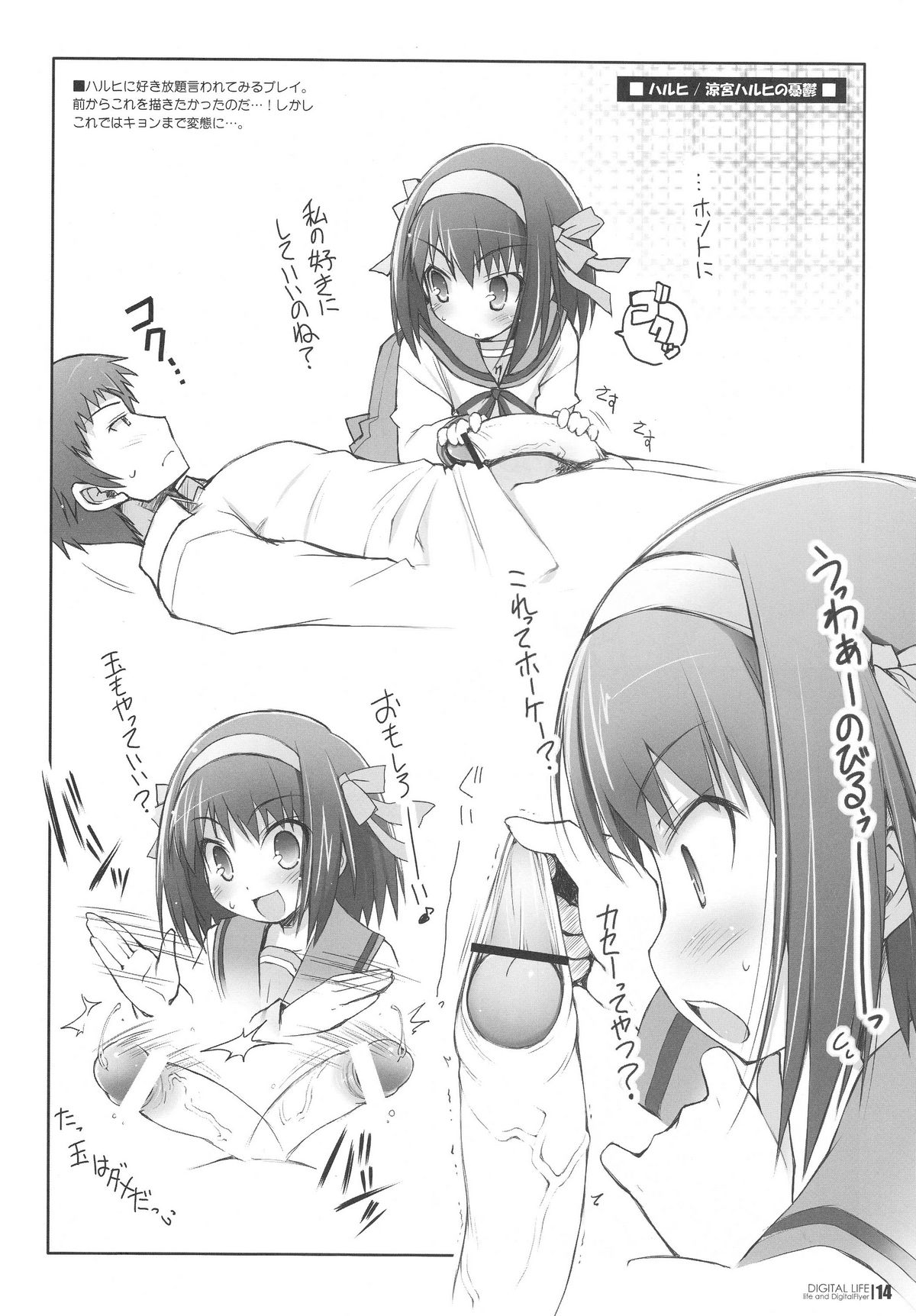 (C72) [life, Digital Flyer (葉賀ユイ, 大田優一)] DIGITAL LIFE 2007夏 (らき☆すた, 涼宮ハルヒの憂鬱)