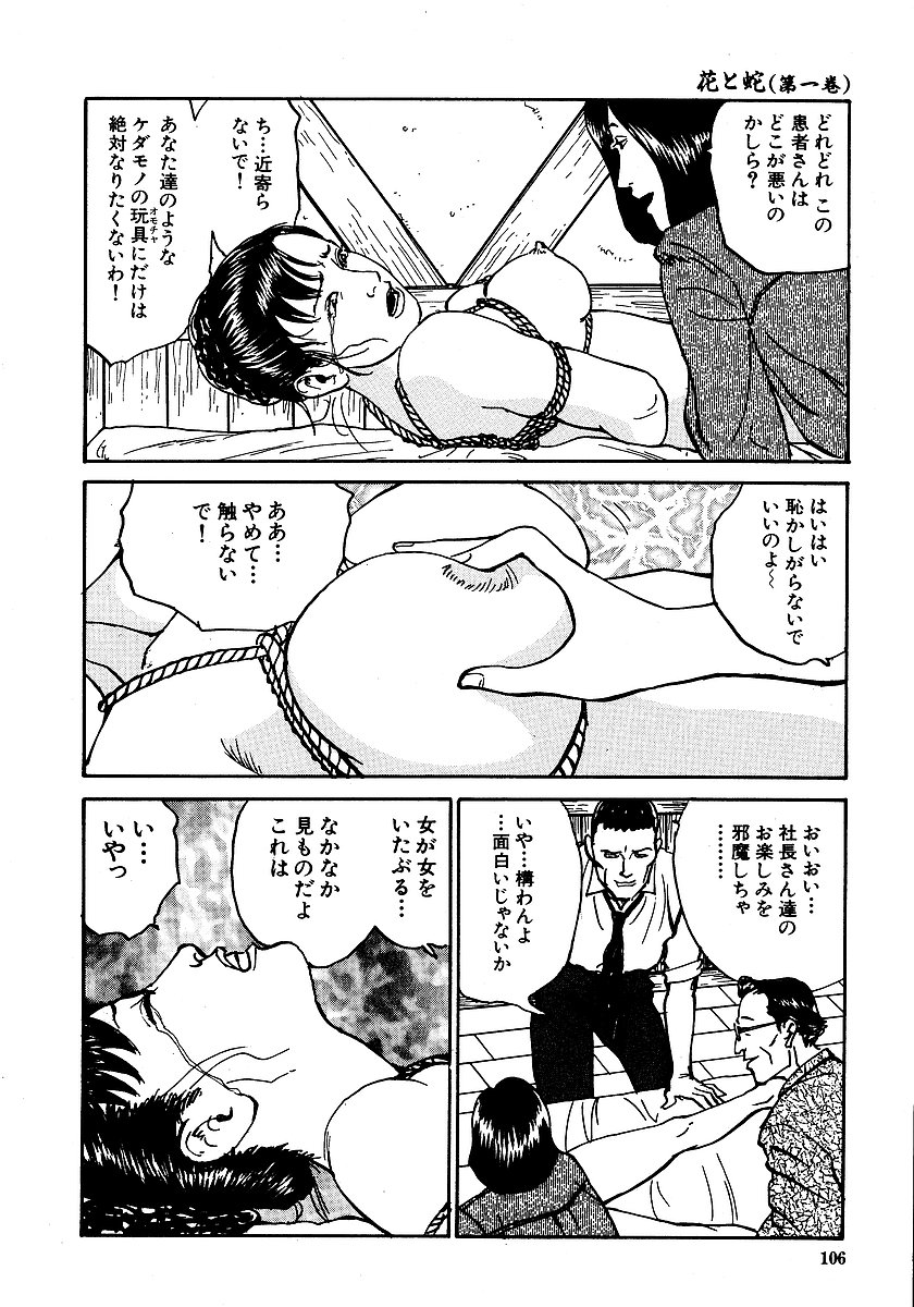 [長田要, 団鬼六] 花と蛇 第一集