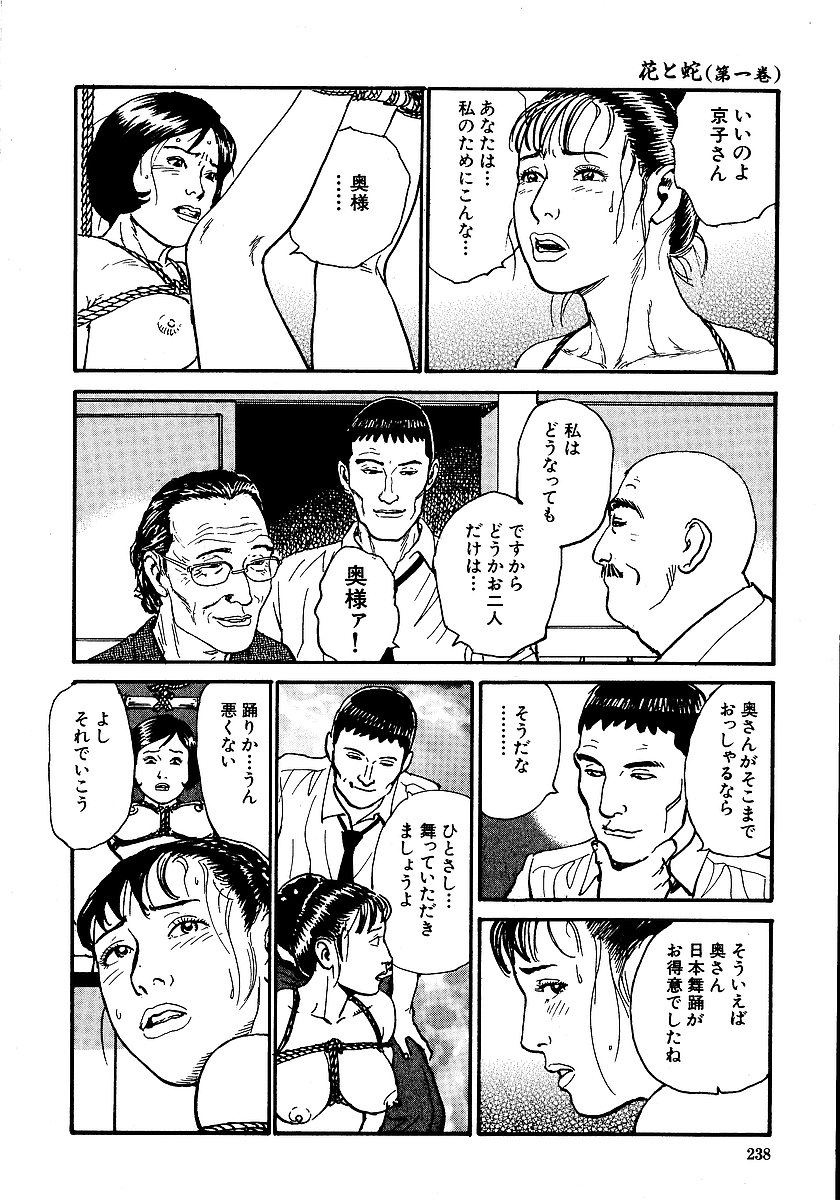 [長田要, 団鬼六] 花と蛇 第一集