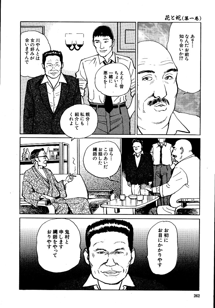 [長田要, 団鬼六] 花と蛇 第一集