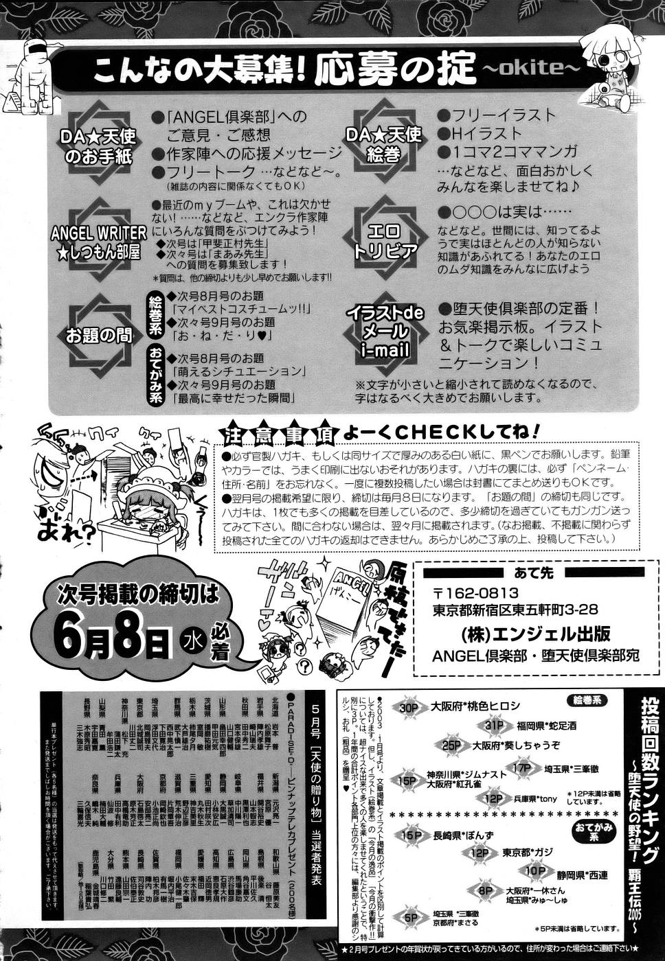 ANGEL 倶楽部 2005年7月号