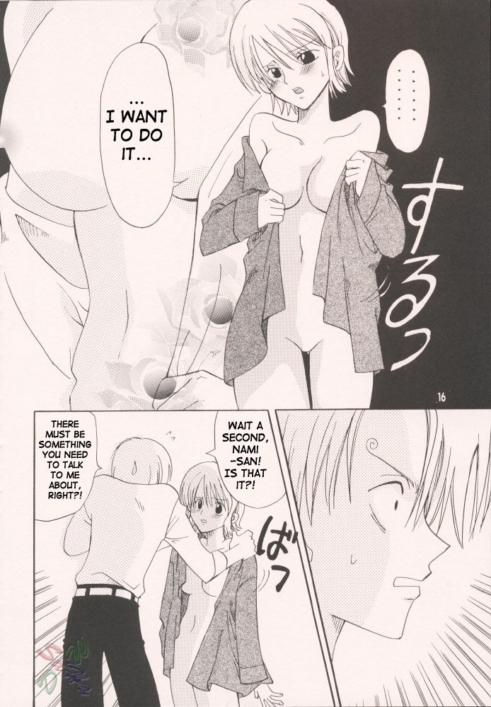 (CC大阪37) [くりおね館 (YU-RI)] 恋愛トライアングル (ワンピース) [英訳]