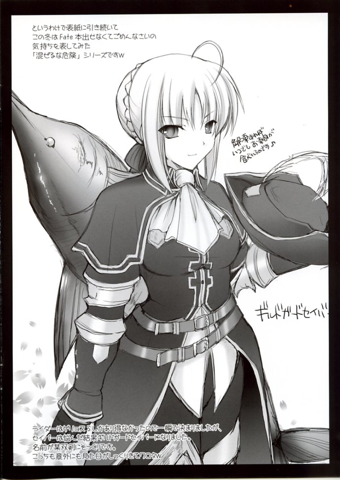 (C73) [うどんや (鬼月あるちゅ、ZAN)] うどんこ Vol.4 CM73オマケ本 (Fate/stay night, モンスターハンター)