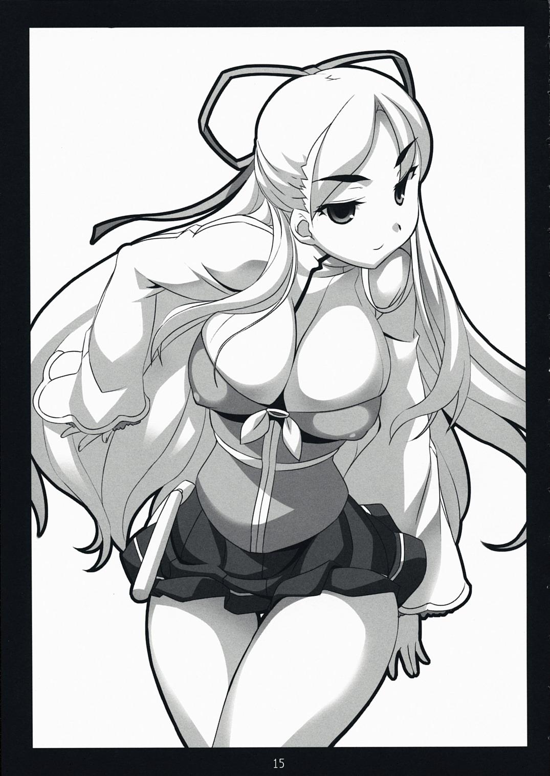 (C73) [NF121 (みどり葵)] 突撃となりの巫女メイド (どきどき魔女神判!)