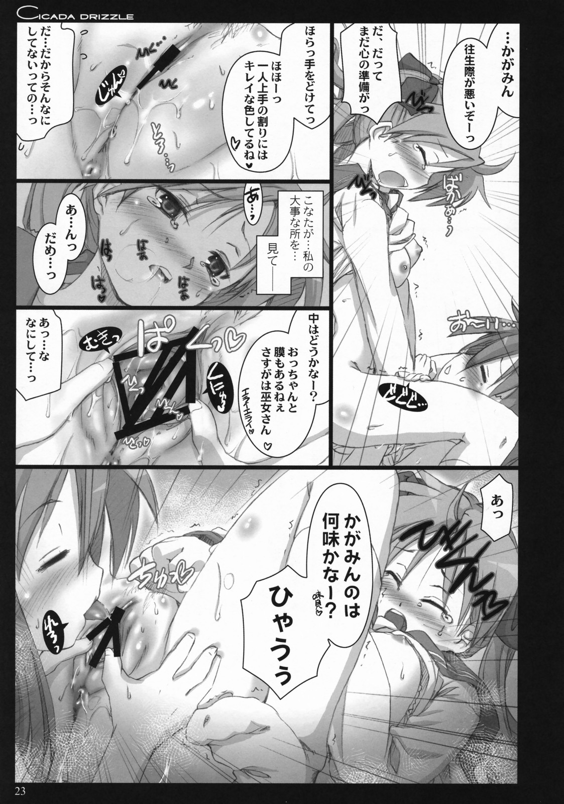 (C73) [しもやけ堂 (逢魔刻壱)] CICADA DRIZZLE (らき☆すた)