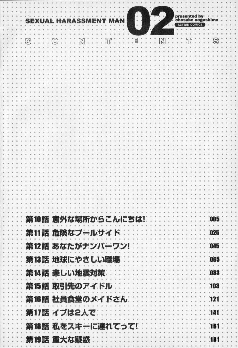 [ながしま超助] セクハラマン 第02巻