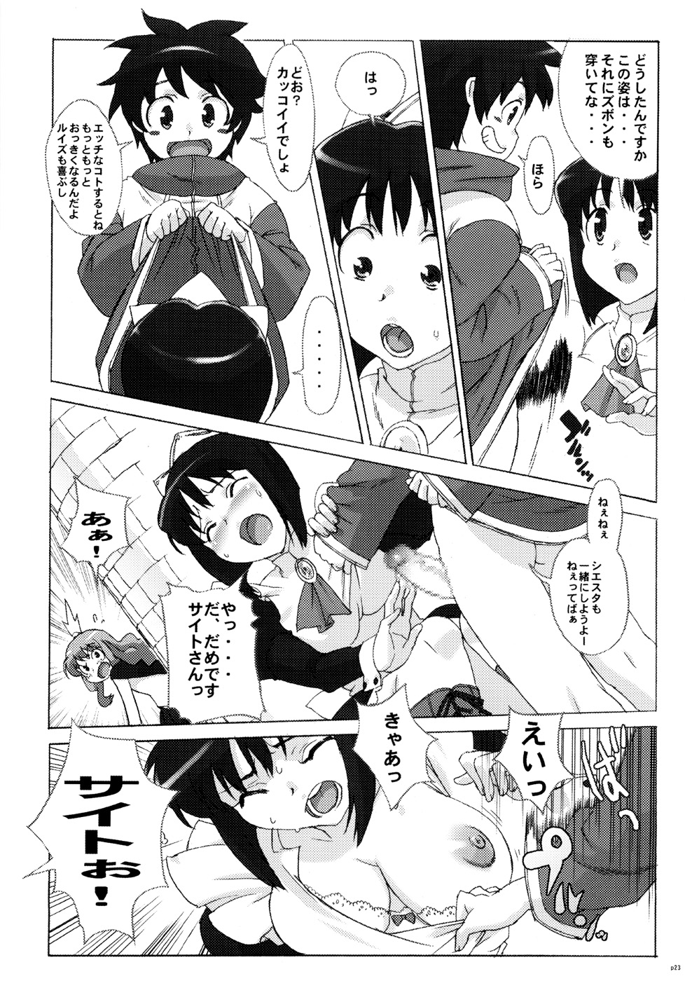 (C71) [スタジオ・ワラビー (たくじ)] 小悪魔PINK (ゼロの使い魔)