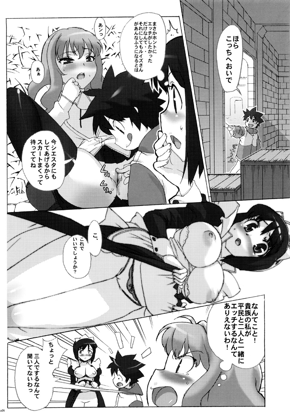(C71) [スタジオ・ワラビー (たくじ)] 小悪魔PINK (ゼロの使い魔)