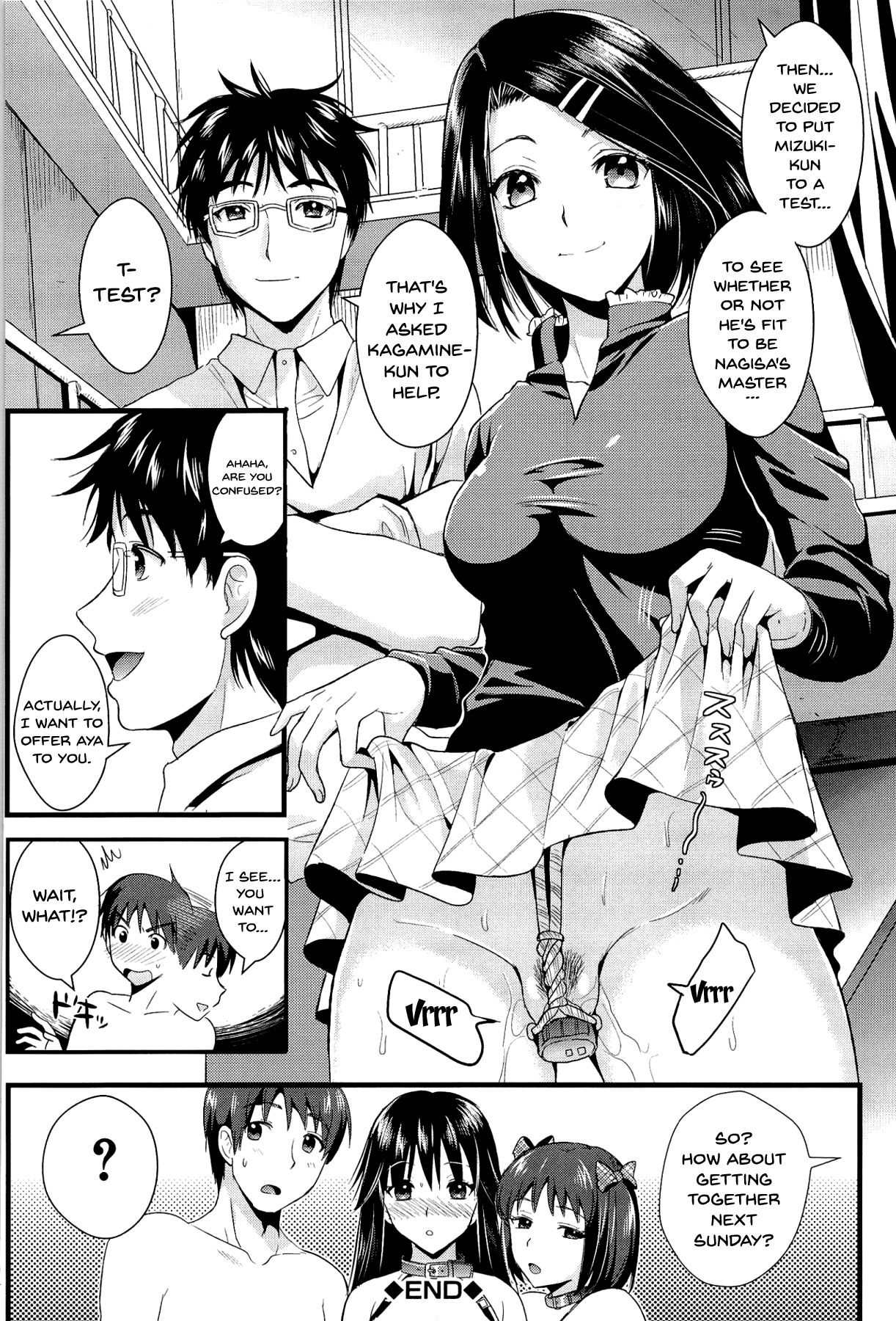 [小島紗] 僕と彼女の主従関係 [英訳]