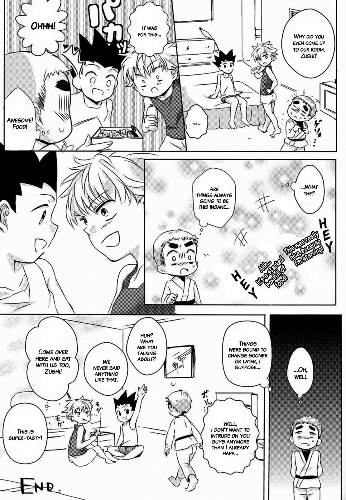 (SUPER22) [内海 (えみりお)] どき・どきトライアングルっす! (ハンター×ハンター) [英訳] [無修正]