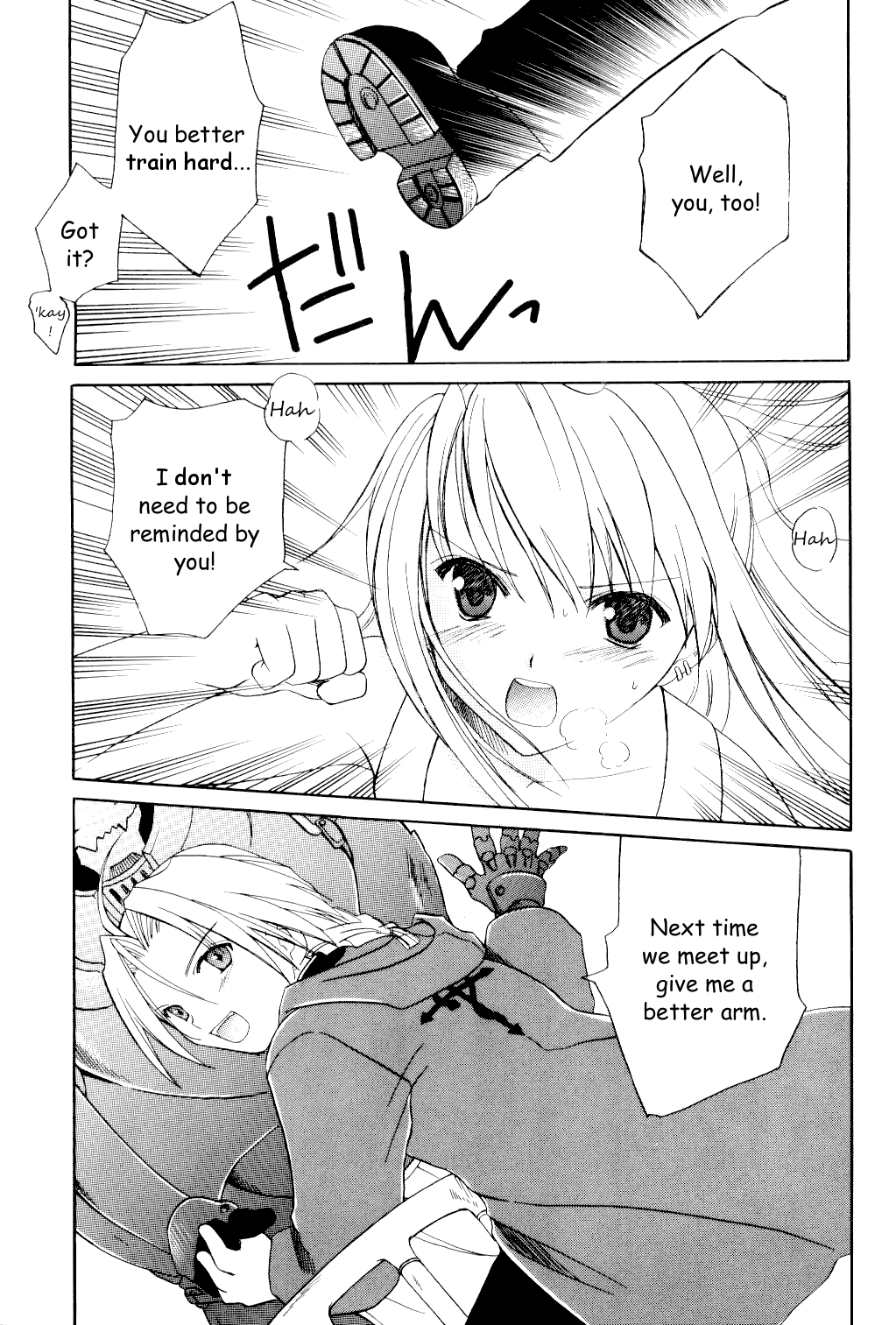 (C65) [AION (天羽真理)] ランダムに咲く野辺の花に (鋼の錬金術師) [英訳]