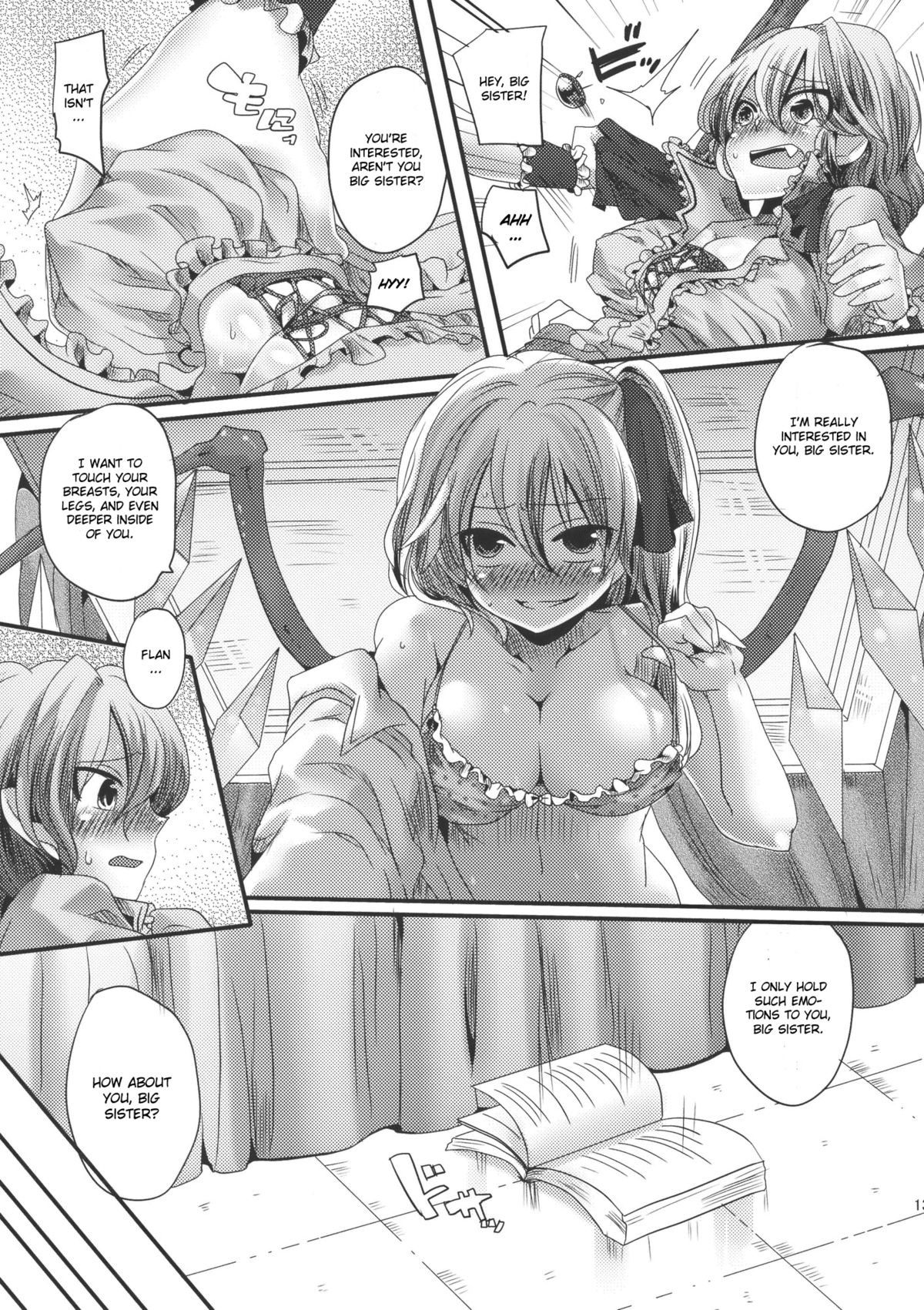 (C79) [DOUMOU (ドウモウ)] 大人化フラレミ本 (東方Project) [英訳]