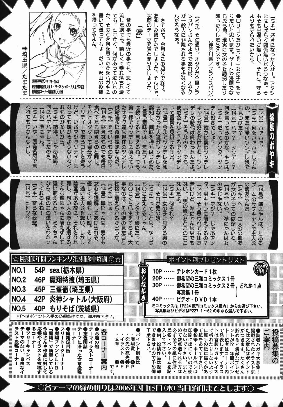コミック・マショウ 2006年4月号