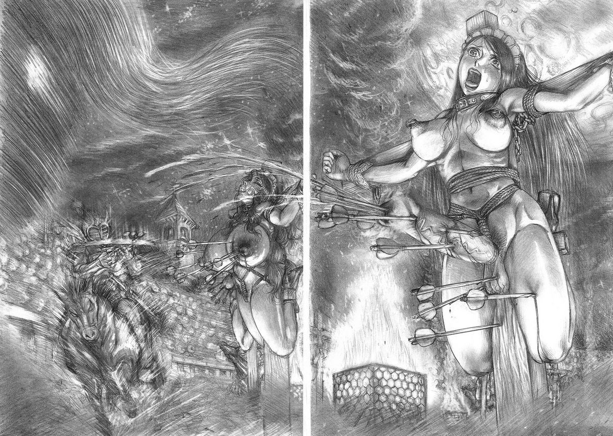 [オタクの用心棒] 双成太津代の被虐妄想戯画