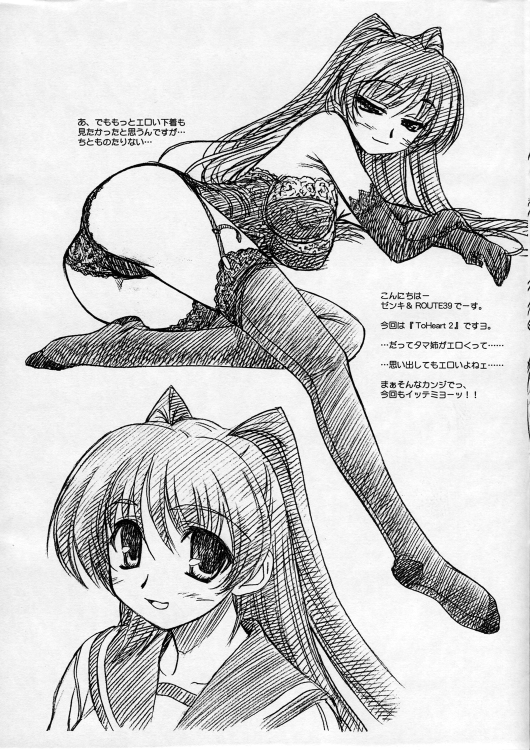 (サンクリ31) [MEKONGDELTA, DELTAFORCE (Route39, ぜんき)] ヨッパライとびんぼーサンたち。 (トゥハート2)